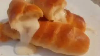 Como hacer ENROLADINHOS de QUESO y SALCHICHA