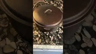 Restoring a Dirty Cast Iron Pot, Part 4...