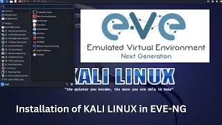 Kali Linux Installation in EVE-NG