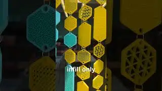 3D printed wall installation