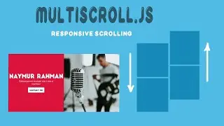 MultiScroll.js-Dynamic scrolling website using html css and multiscroll.js