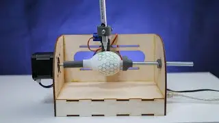 Arduino based CNC machine paints eggs