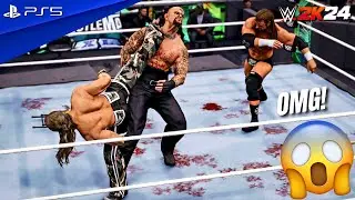 WWE 2K24 - D-Generation X vs. The Brothers Of Destruction - WrestleMania XL Main Event Match | 4K