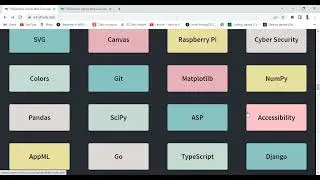 code Editor, w3Schools space section w3schools clone website part - 4 html css and javascript