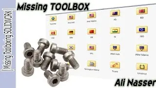 How to recover a missing Toolboxing SOLIDWORKS