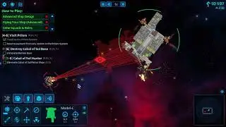 Cosmoteer S01E10 Small Hyperdrive, Hyperdrive to our second star system, Level 5 Pirates