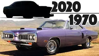 I Re-design the 1970 Dodge Coronet Into a Modern Car