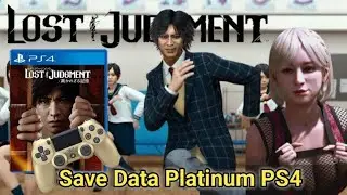 [PS4] Lost Judgment Save Data Platinum PS4 Hen