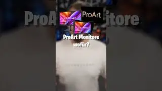Wofür nutzt man eigentlich ASUS ProArt Monitore?