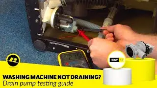 How to Use a Multimeter to Test the Drain Pump on Your Washing Machine