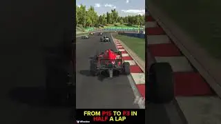 How to go from P15 to P3 in HALF A LAP!  #simracing  #simracer #iracing #superformula #formula1