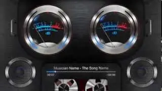 Audio React VU Analog Meter. After Effects Template.