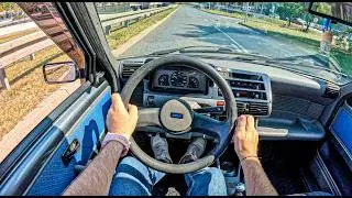 1996 Fiat Cinquecento [0.9 i.e. S 39 hp] |0-100| POV Test Drive 