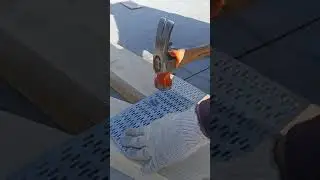 Как запрессовать гвоздевую пластину? Суровый Плотник представляет