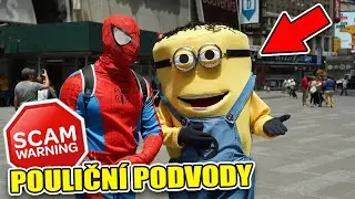 TOP 5 NEJBĚŽNĚJŠÍ POULIČNÍ PODVODY