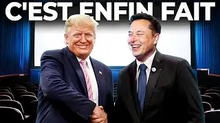 Le NOUVEAU Partenariat d'Elon Musk Avec Trump Change Tout !