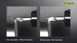 HORN Supermini mit Spanbruchgeometrie | HORN Supermini with chip breaking geometry