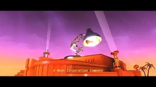 Pixar lamp destroys 20th century fox logo [PARODY] 