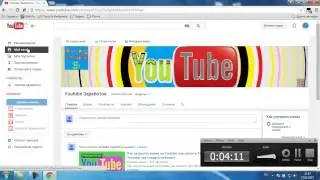 Как изменить баннер канала, аватар и значок видео заставку 2015