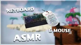 Hypixel Bedwars Keyboard and mouse sounds LIVE(no talking)