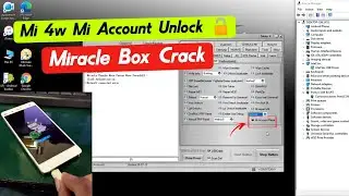 Redmi 4w Mi Account Remove Miracle Box || Miracle Box  || Latest