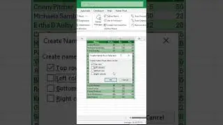 Define Excel Names with 1 Click | Speed Up Your Excel Workflow!