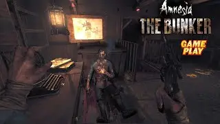 Amnesia: The Bunker ✅ Gameplay ✅ PC Steam [Free Demo 2023] Horror game in an abandoned WW1 bunker