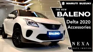 Matte Black & White Dual Tone Baleno Delta 2020- Accessories