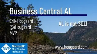 AL is not SQL! (Business Central is not a 