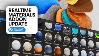 New Features & Materials in Realtime Materials (Blender Addon)
