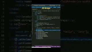 JavaScript arrays | js array | json array 