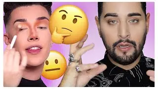 JAMES CHARLES | Pro MUA reacts 