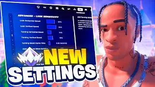 *NEW* BEST Controller Settings For Fortnite! (PS4/PS5/XBOX/PC)