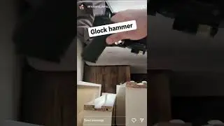 Sean Strickland's Glock Hammer