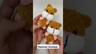 Hamster Kombat вязаный брелок