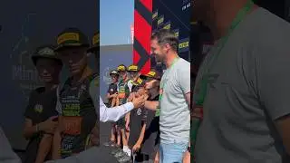 The MiniGP Czech riders become the stars of the #WorldSBK Paddock Show at the Most Round 🇨🇿🤩