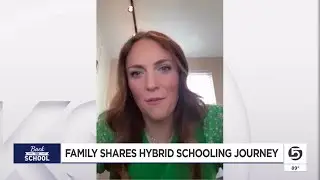 Utah family shares hybrid classroom journey