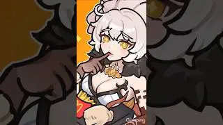 Kiana in Genshin !? 🍔🍟🥤