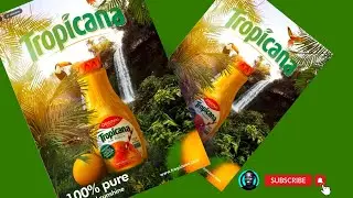 Classic Tropicana Photo Manipulation Design in Pixellab