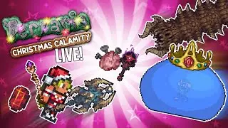 Terraria MALICE & DEATH Mode Boss Battles! | Terraria Livestream