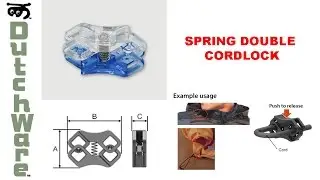 Spring Double Cord Lock