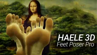 СИМУЛЯТОР ФУТ-ФЕТЕШИСТА ➤ HAELE 3D FEET POSER PRO ➤ ПРИЛОЖЕНИЕ ДЛЯ 3D-ПОЗИРОВАНИЯ