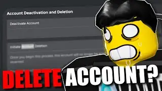 Roblox Might Let You Delete Your Account Yourself?!
