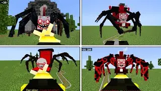 All version Choo Choo Charles in Minecraft