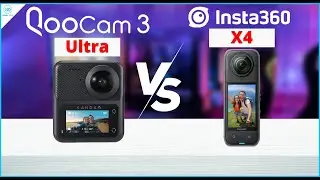 QooCam 3 Ultra vs  Insta360 X4 -  New King of 8K 360 Cameras?