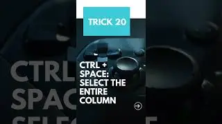 MS Excel Trick 20 | #excel #exceltricks #exceltips #exceltutorial #excelformula #exceltipsandtricks