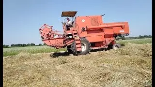 ㋡ Żniwa 2018 Zbiór traw || John deere&Bizon ZO56 ||
