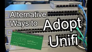 Different ways to adopt unifi devices