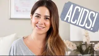 Acids for DARK SPOTS, BLACKHEADS & EVEN SKINTONE(AHA&BHA) with English Subtitles | Ece Targıt
