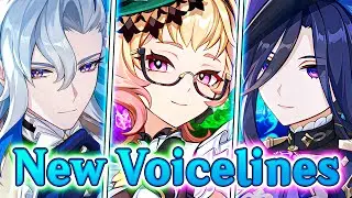 Emilie Talks About Everyone!! (Almost) | ft. Neuvillette, Clorinde | Genshin Impact New Voice lines